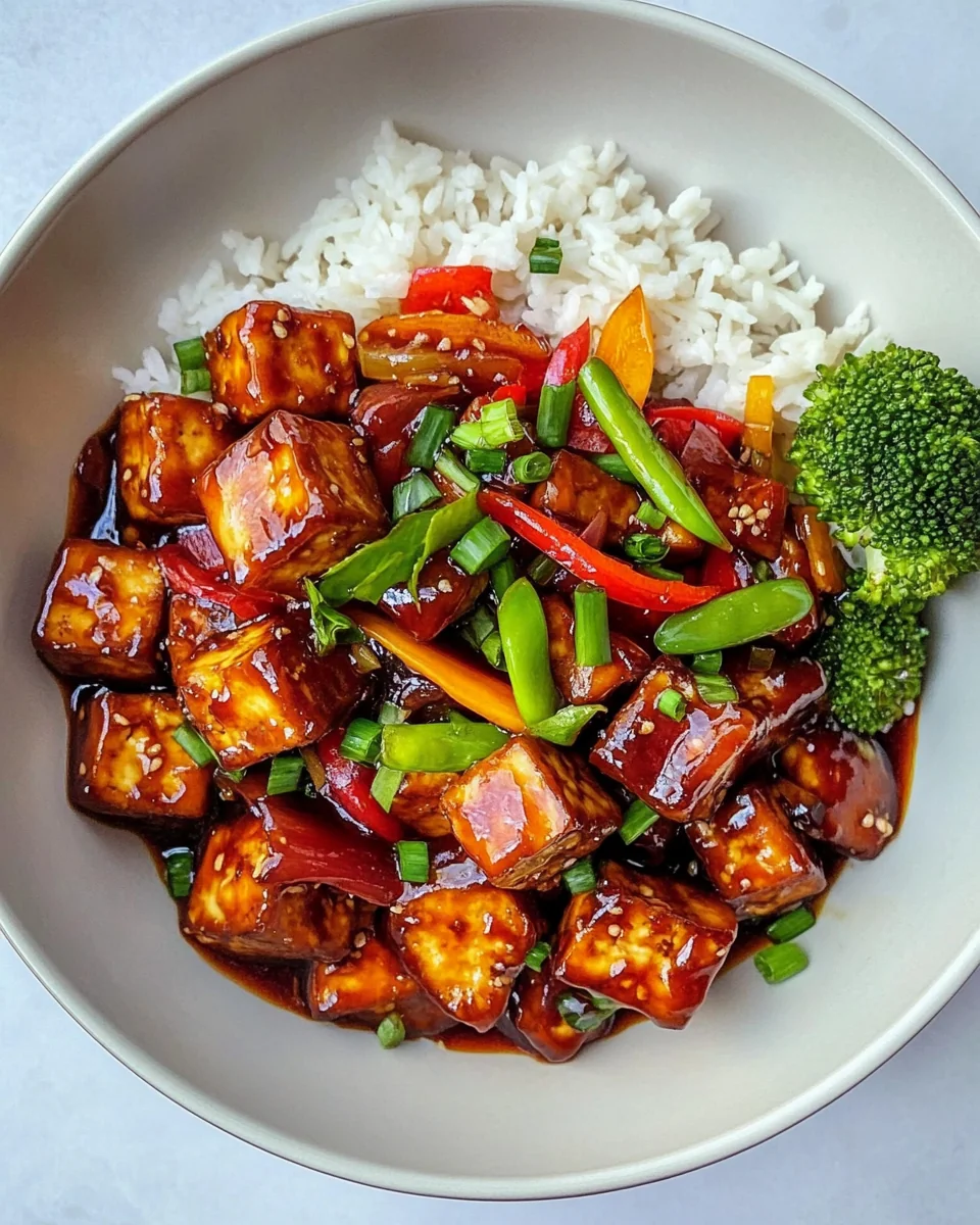 Simple Hoisin Tofu Stir Fry - additional image