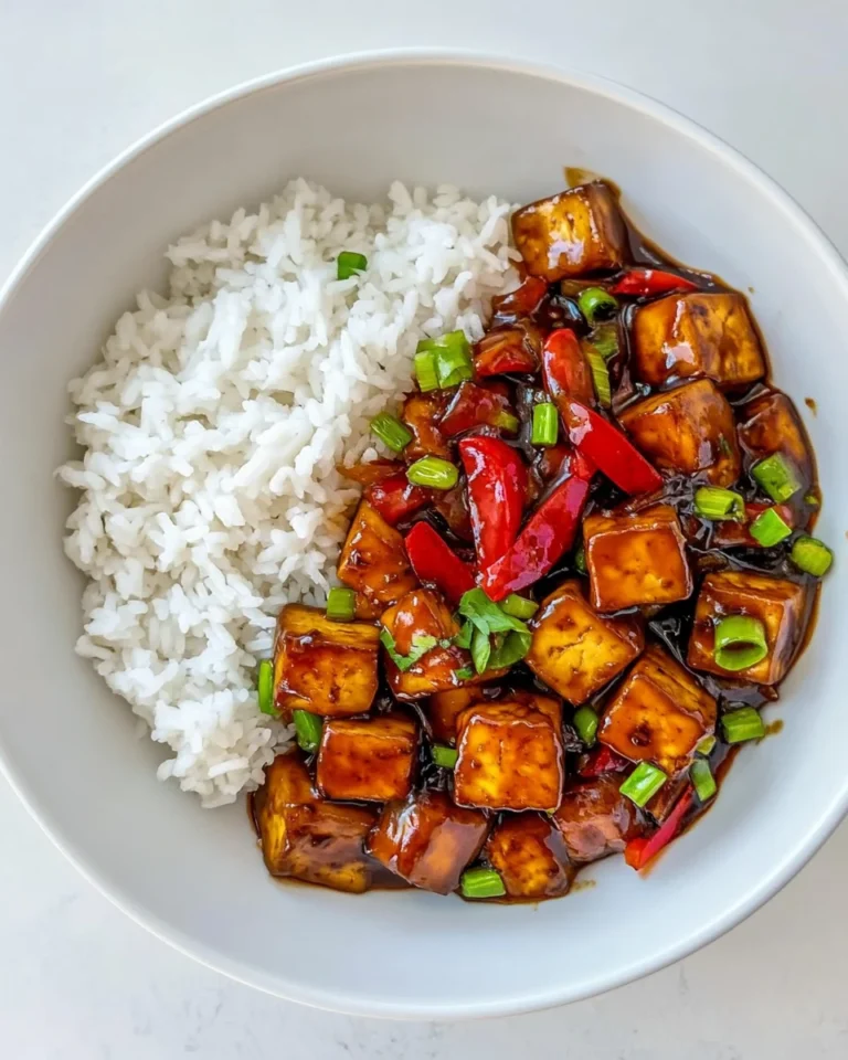 Simple Hoisin Tofu Stir Fry