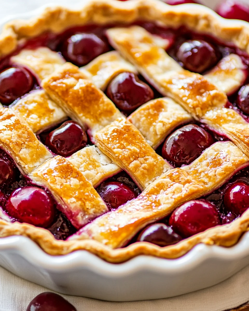 Perfect Homemade Cherry Pie - additional image