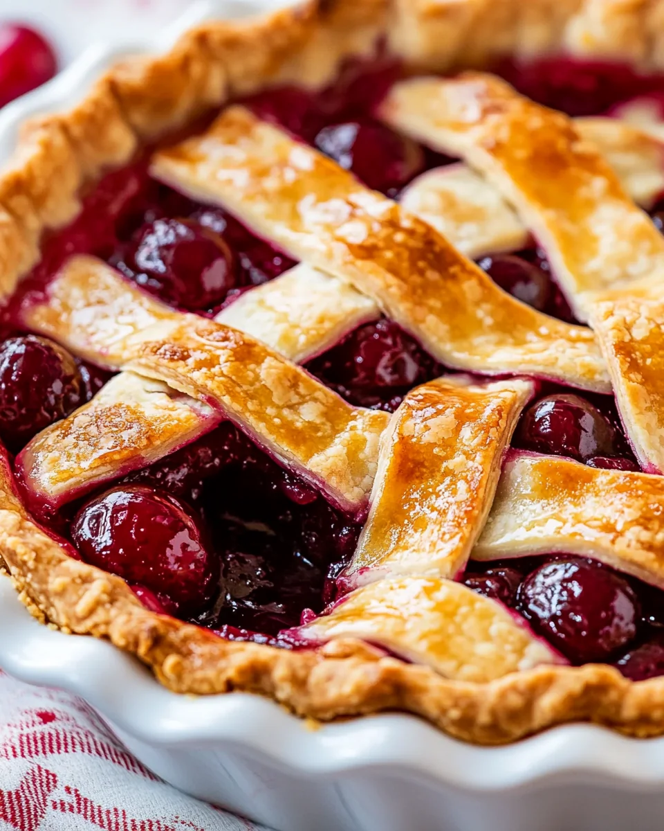 Perfect Homemade Cherry Pie - additional image