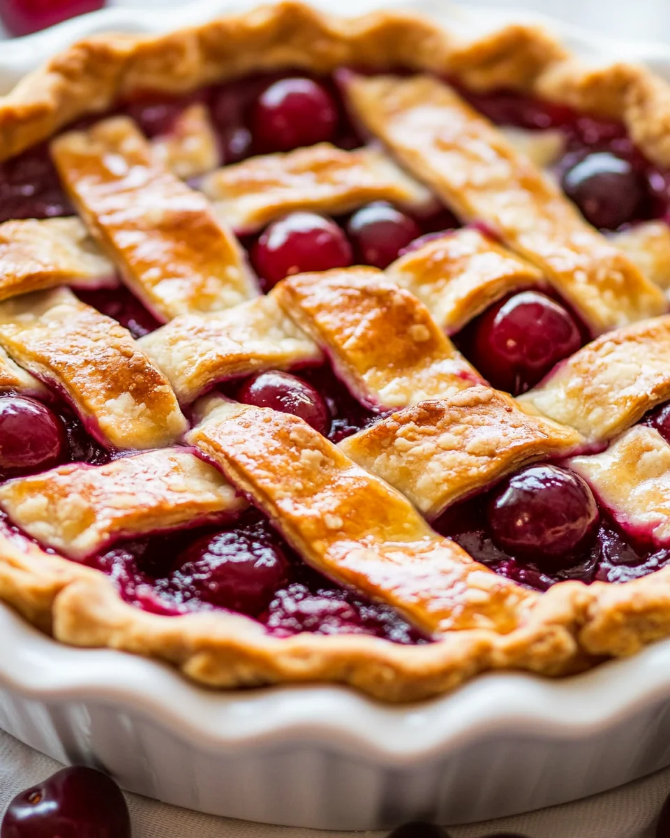 Perfect Homemade Cherry Pie - additional image