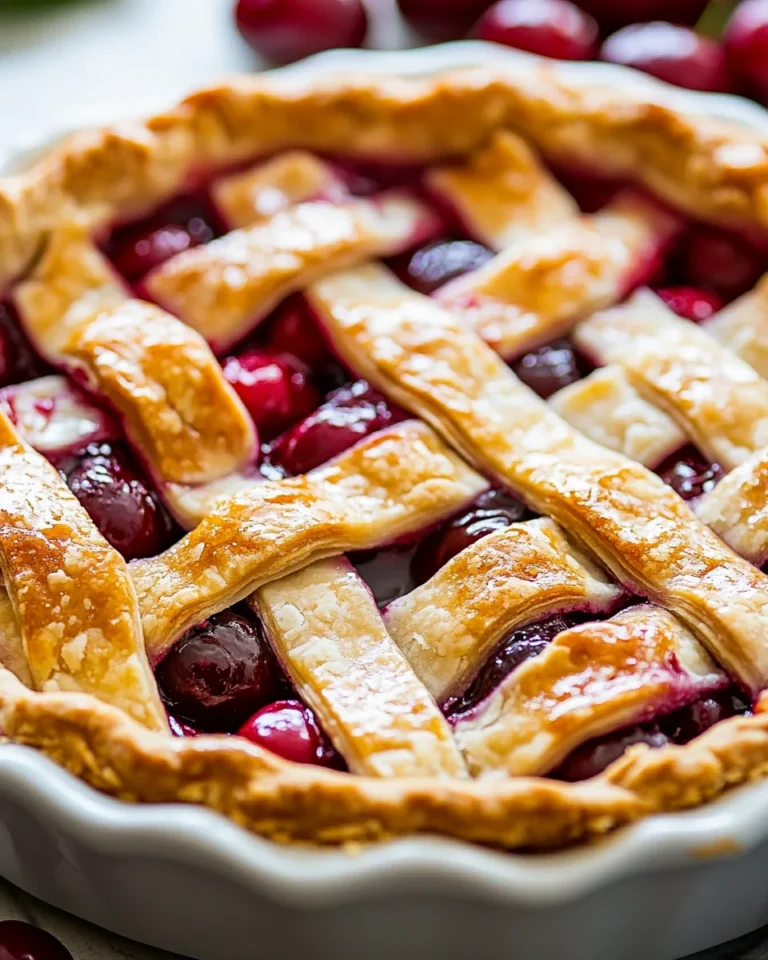 Perfect Homemade Cherry Pie