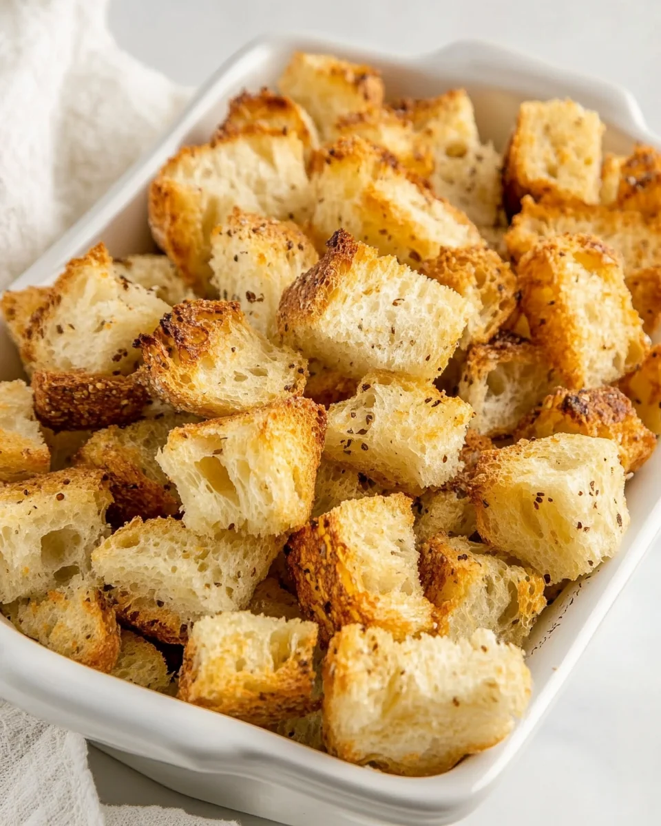 Simple Homemade Croutons Recipe - additional image