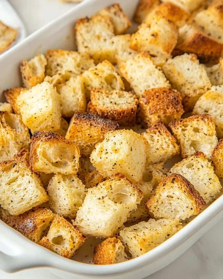 Simple Homemade Croutons Recipe
