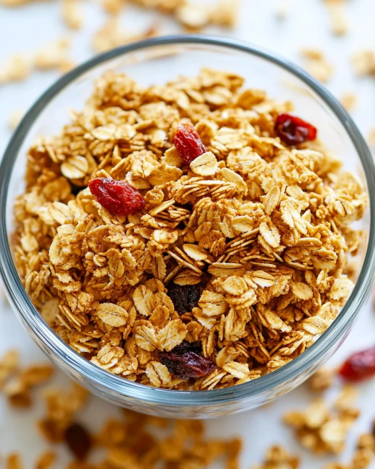 Simple Homemade Granola Recipe
