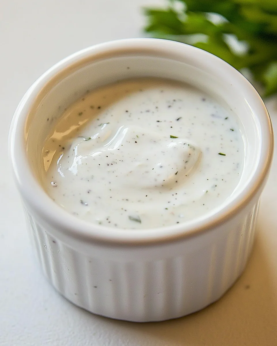 Creamy Homemade Ranch Dressing - additional image