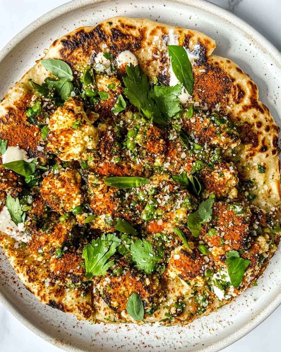 Delicious Honey Harissa Cauliflower Parathas - additional image