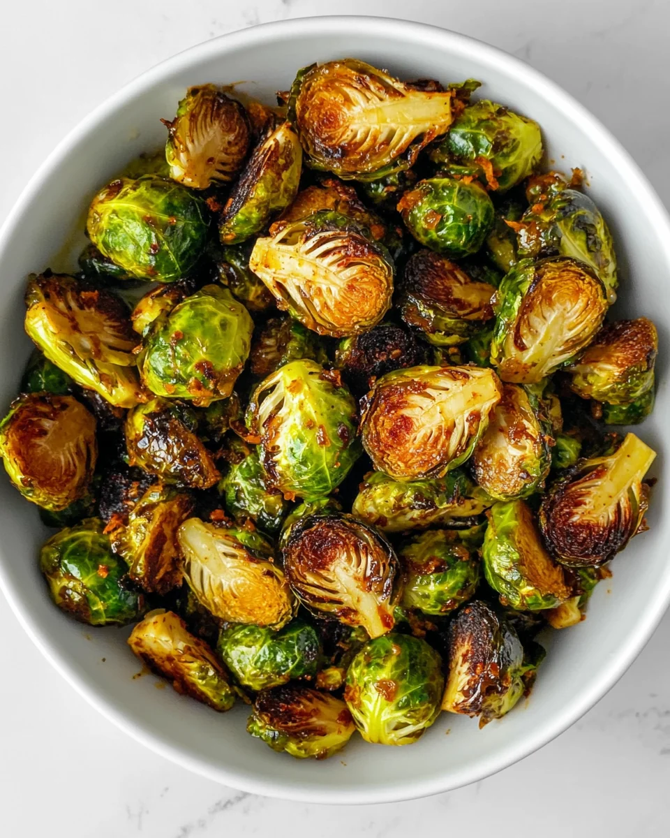 Savory Hot Honey Brown Butter Brussels Sprouts - additional image