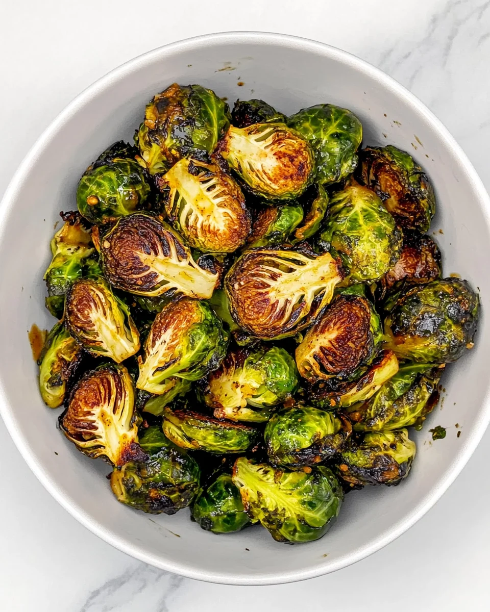 Savory Hot Honey Brown Butter Brussels Sprouts - additional image