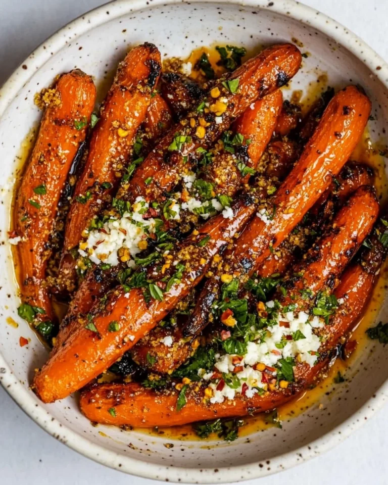 Sweet and Spicy Hot Honey Carrots