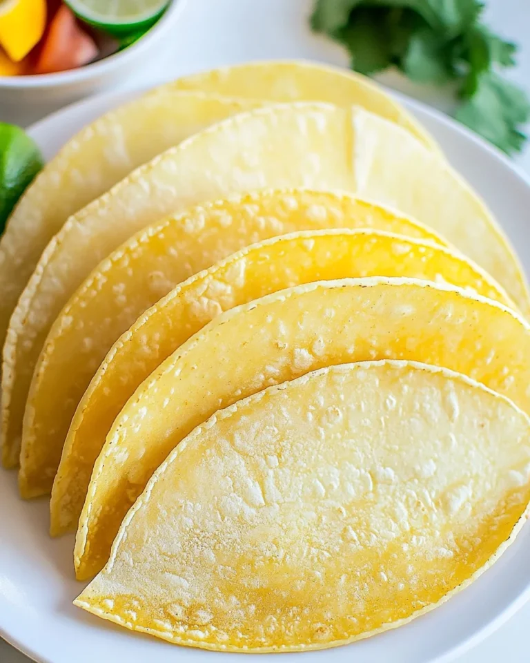 Homemade Crispy Taco Shells For Delicious Tacos