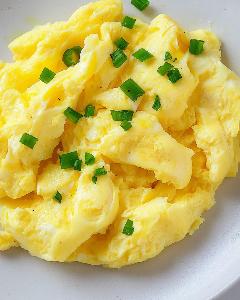 Simple And Delicious Scrambled Eggs Recipe