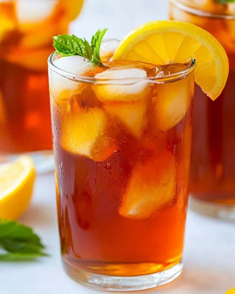Refreshing Homemade Iced Tea Recipe