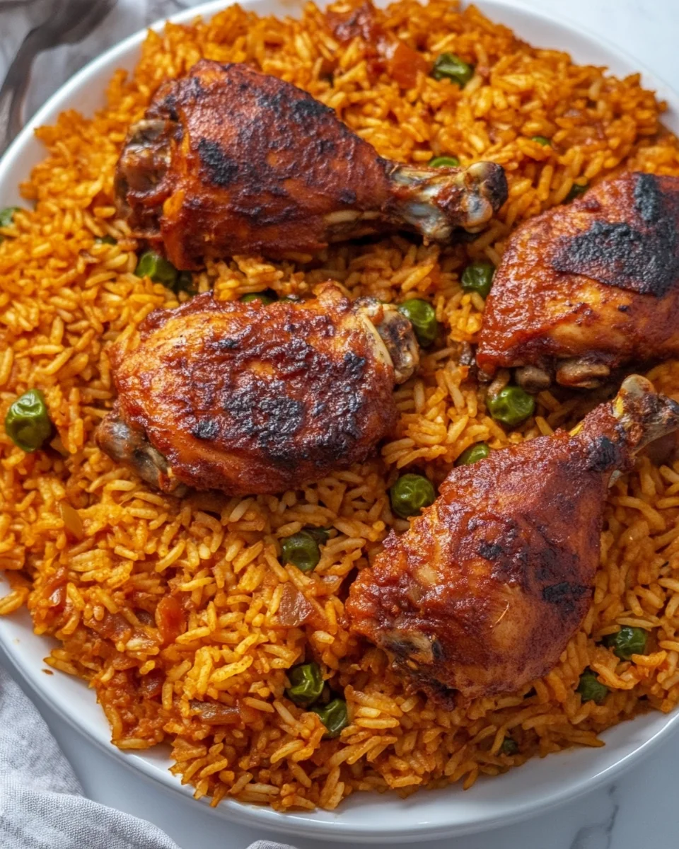 Homemade Jollof Rice and Chicken: A Flavorful Classic - additional image