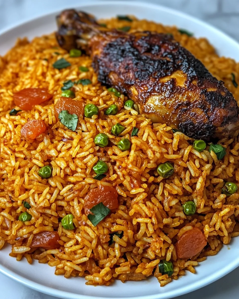 Homemade Jollof Rice and Chicken: A Flavorful Classic - additional image