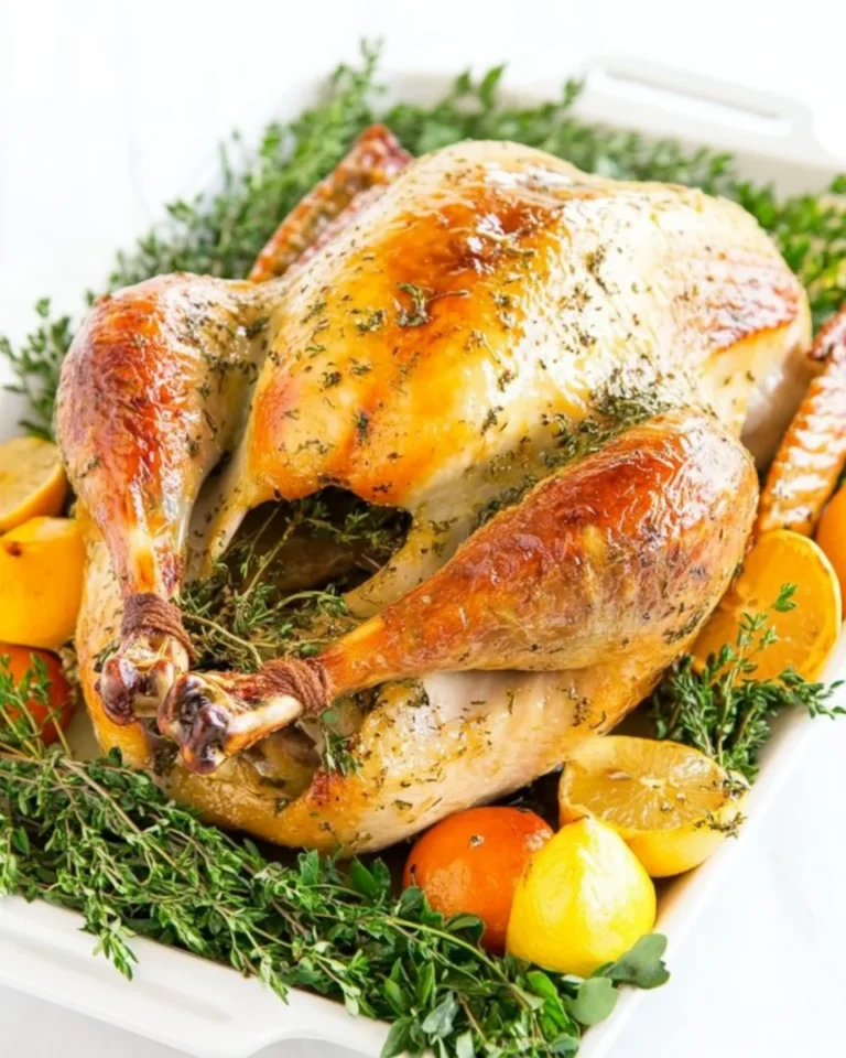 Perfect Juicy Roast Turkey Recipe