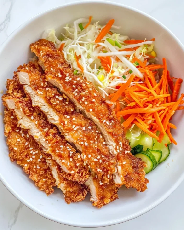 Delicious Homemade Kimchi Chicken Katsu