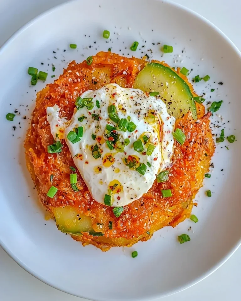 Savory Kimchi Potato Rosti Recipe