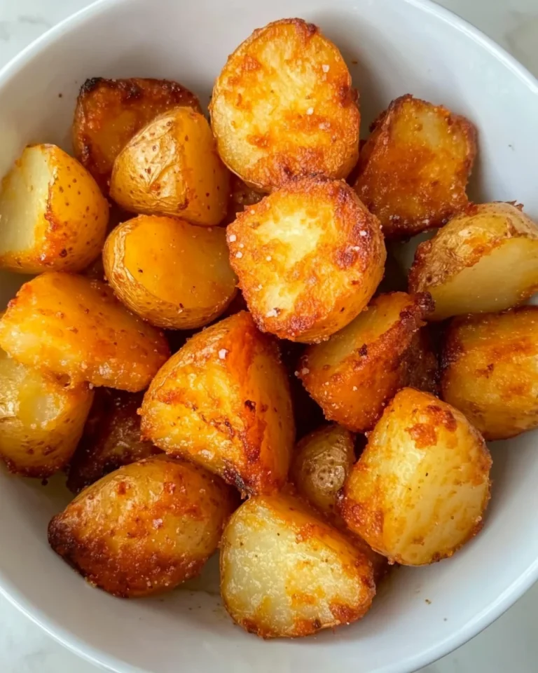 Savory Kimchi Roasted Potatoes