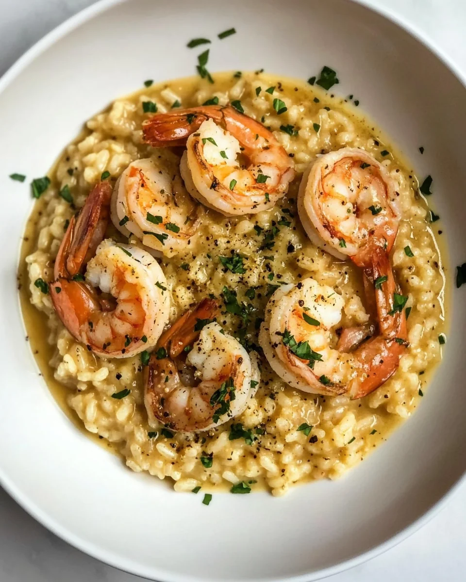 Simple Creamy King Prawn Risotto - additional image
