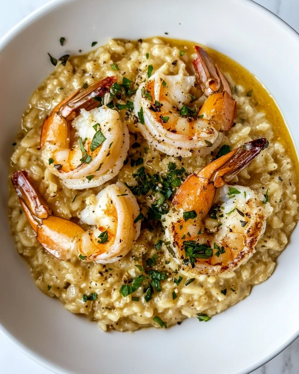 Simple Creamy King Prawn Risotto - additional image