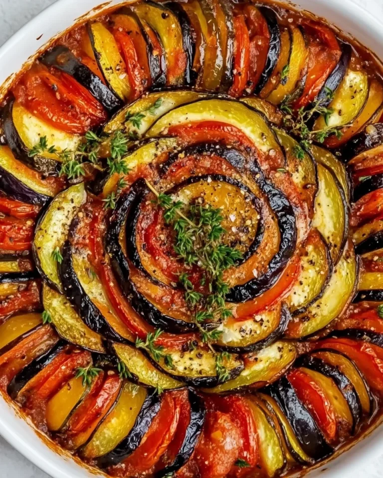 Delicious Layered Ratatouille For A Cozy Night In