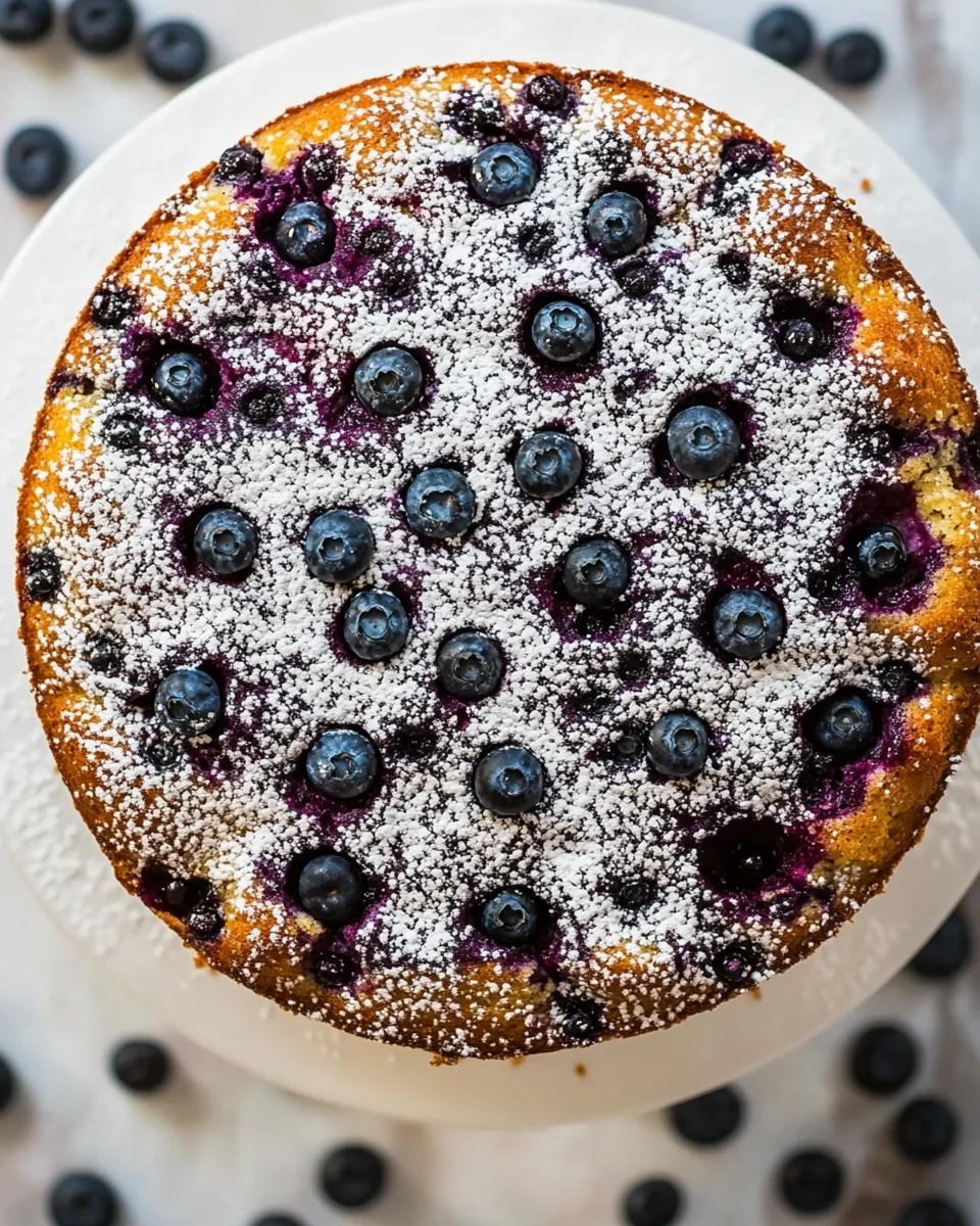 Homemade Lemon Blueberry Cake Recipe - additional image