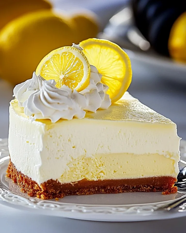Simple Homemade Lemon Cheesecake Recipe