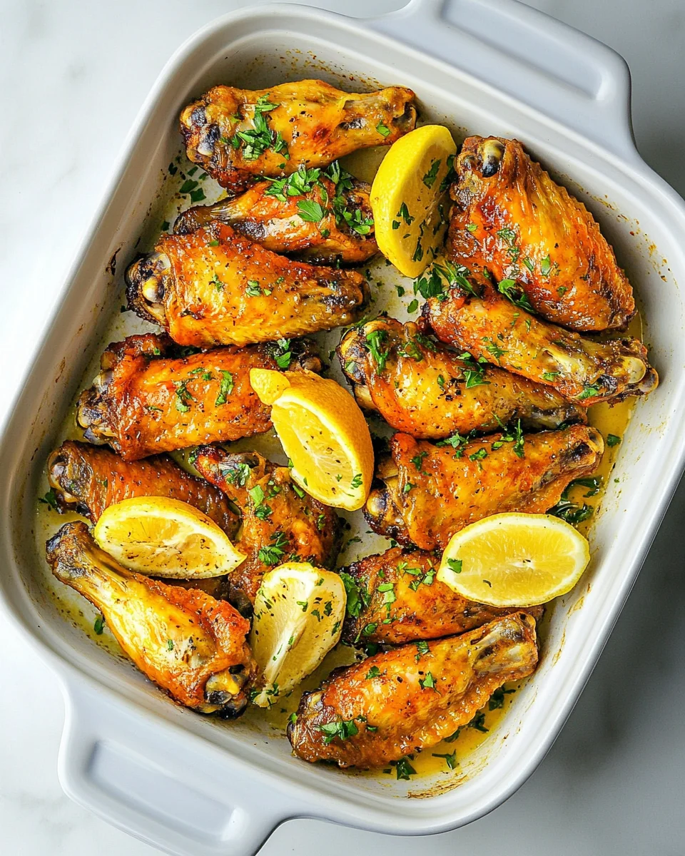 Simple Lemon Pepper Wings Recipe - additional image