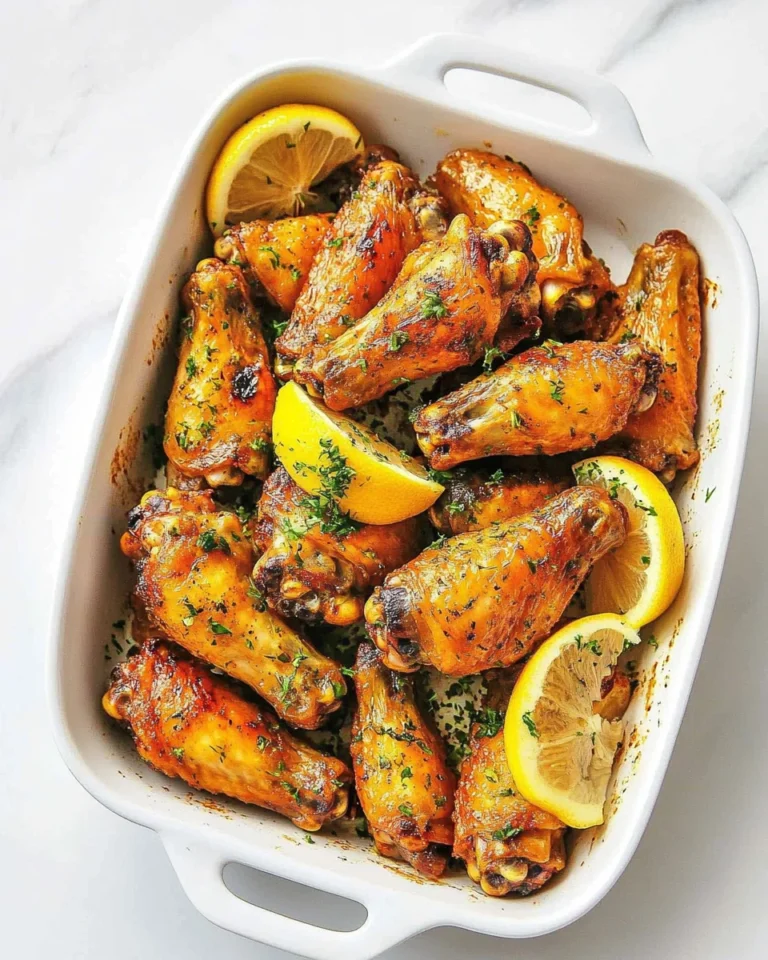 Simple Lemon Pepper Wings Recipe