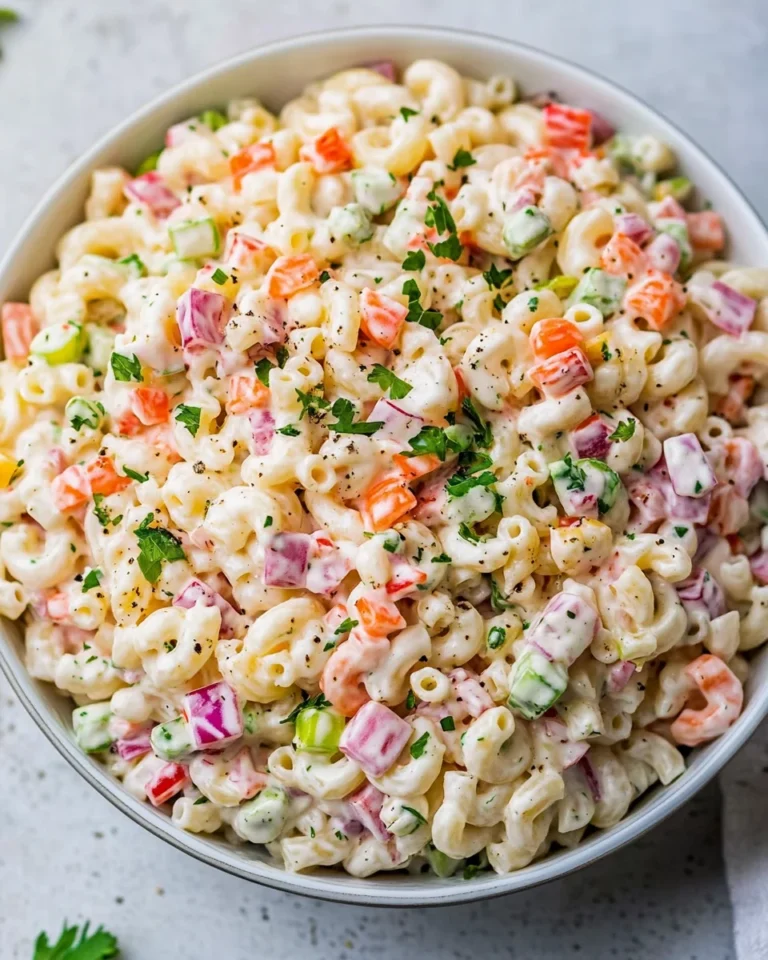 Simple And Delicious Macaroni Salad Recipe