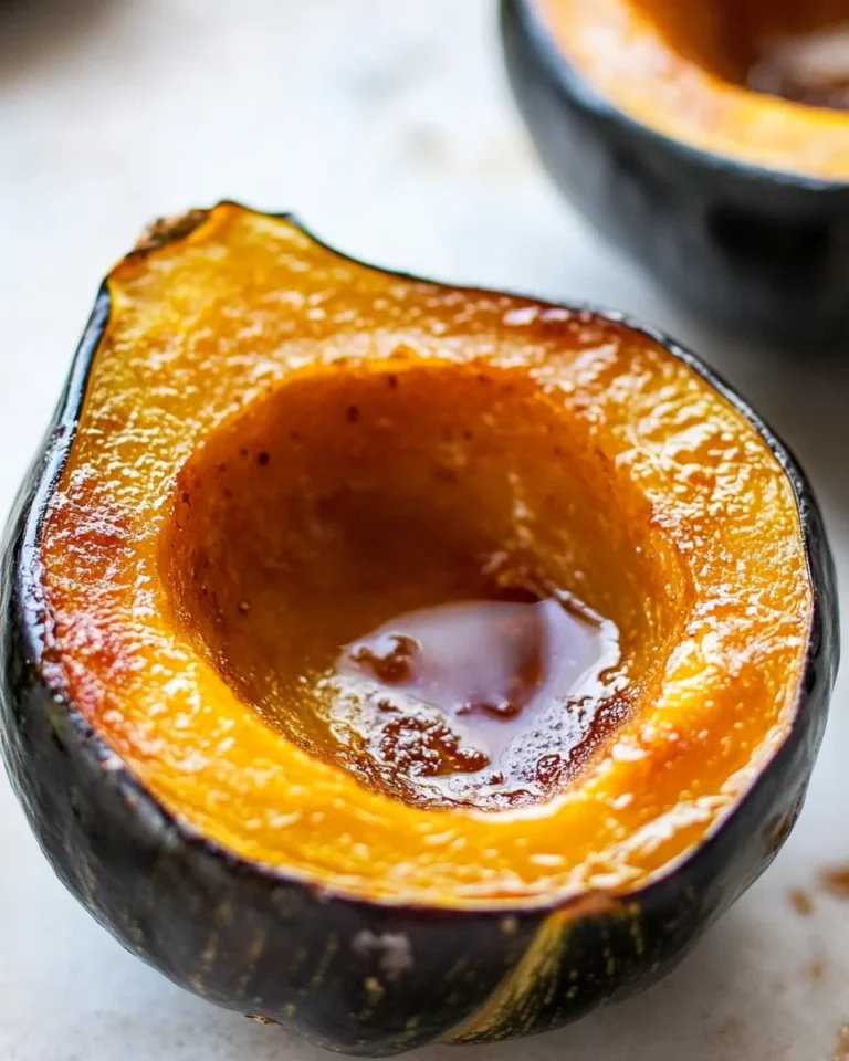Simple Maple Roasted Acorn Squash