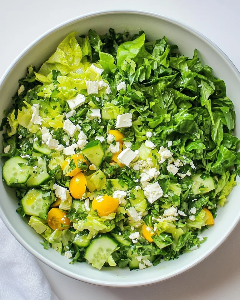 Fresh and Flavorful Maroulosalata Recipe