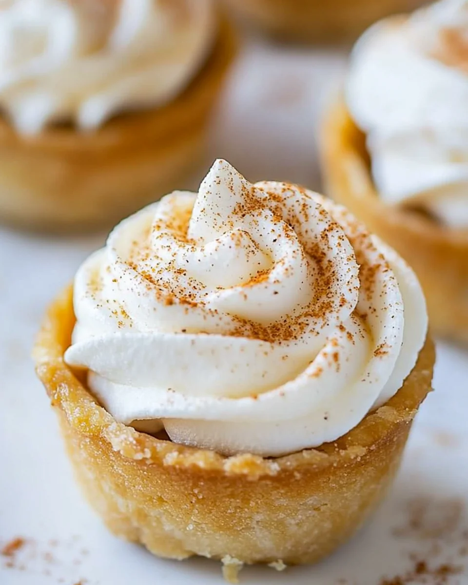 Mini Homemade Pumpkin Pies - additional image