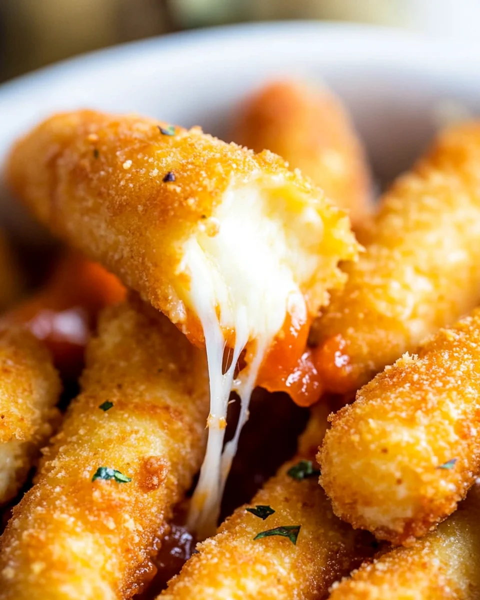 Homemade Mozzarella Cheese Sticks Perfect for Snacking - additional image