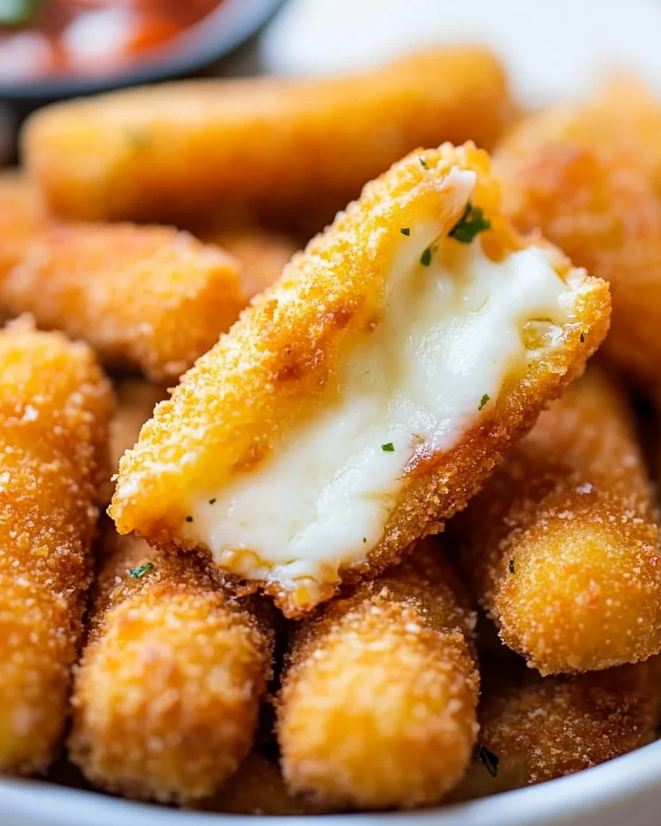 Homemade Mozzarella Cheese Sticks Perfect for Snacking - additional image