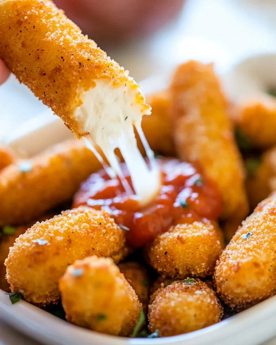 Homemade Mozzarella Cheese Sticks Perfect for Snacking - additional image