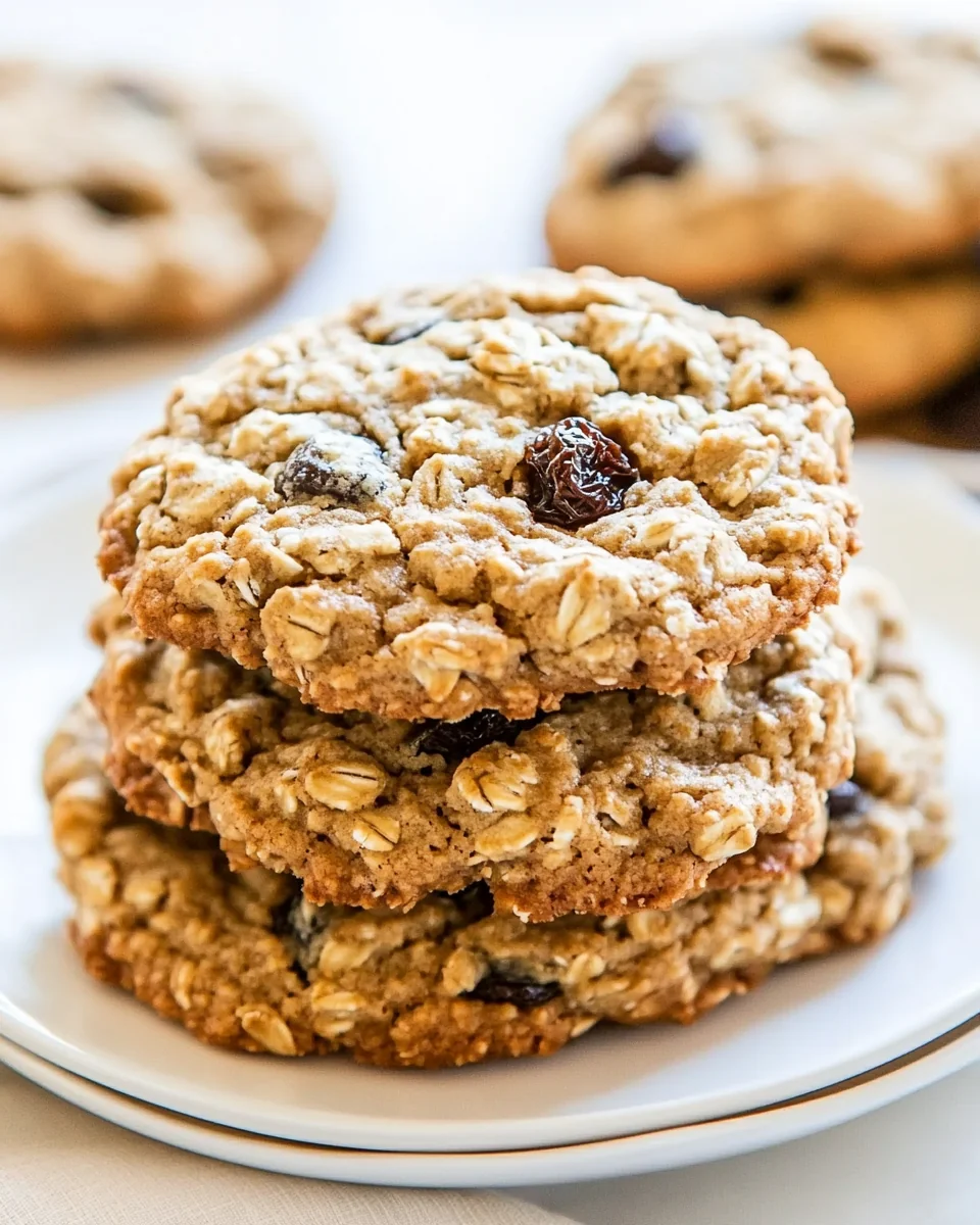 Perfect Homemade Oatmeal Raisin Cookies - additional image
