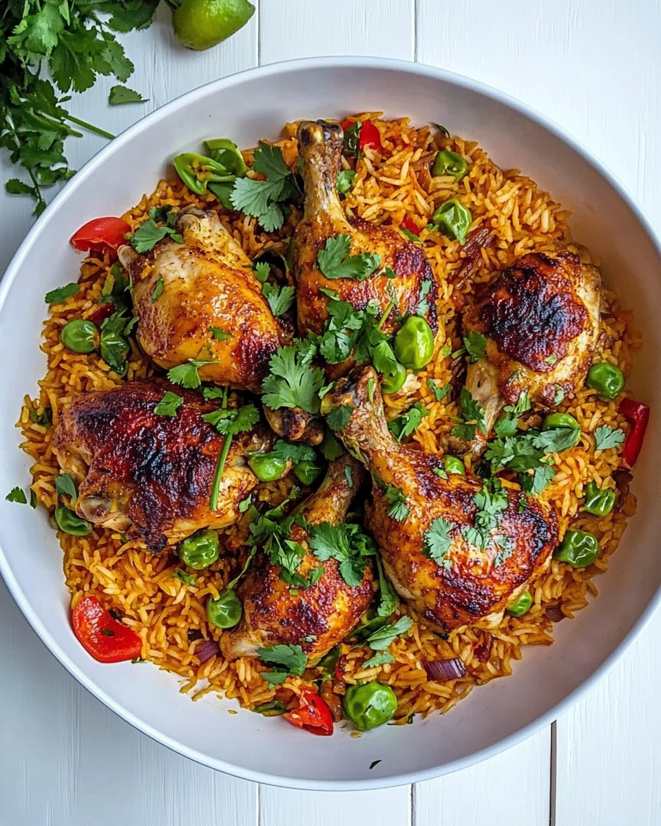 One-Pot Delicious Saffron Chicken Rice - additional image