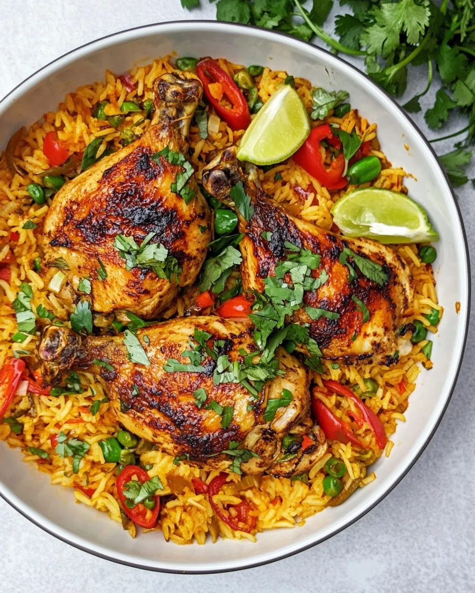 One-Pot Delicious Saffron Chicken Rice - additional image