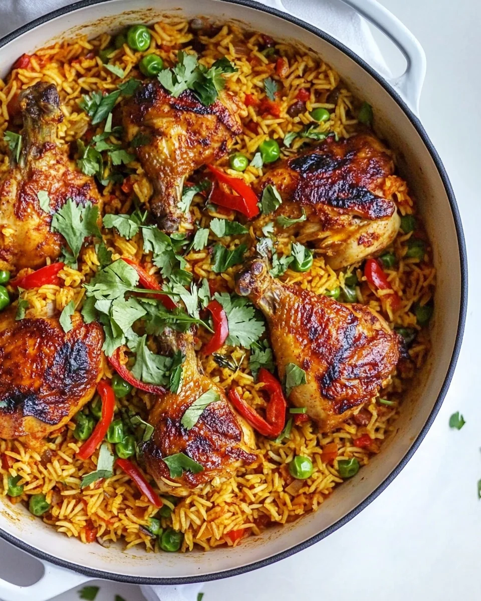 One-Pot Delicious Saffron Chicken Rice - additional image