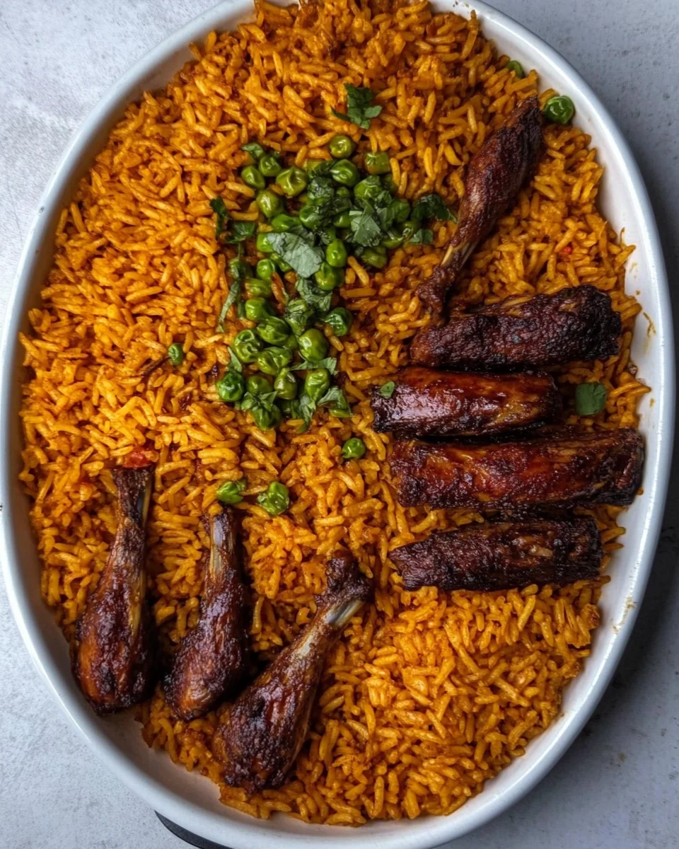 Oven-Baked Jollof Rice: A Flavorful One-Pot Comfort Dish - additional image
