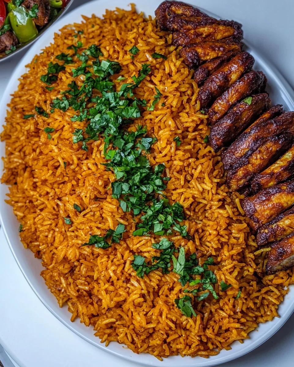 Oven-Baked Jollof Rice: A Flavorful One-Pot Comfort Dish - additional image