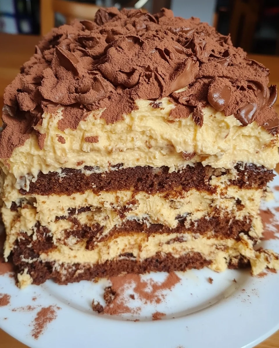 Homemade Panettone Tiramisu Dessert Delight - additional image
