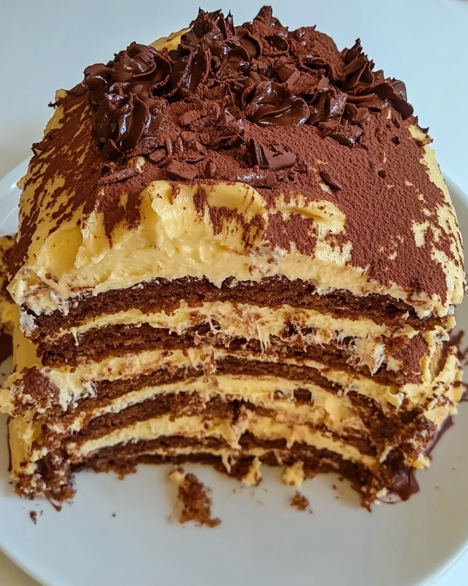 Homemade Panettone Tiramisu Dessert Delight - additional image