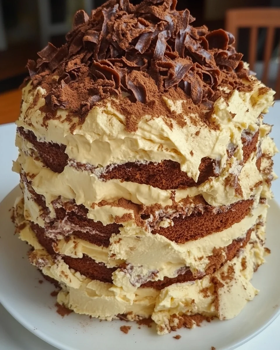 Homemade Panettone Tiramisu Dessert Delight - additional image