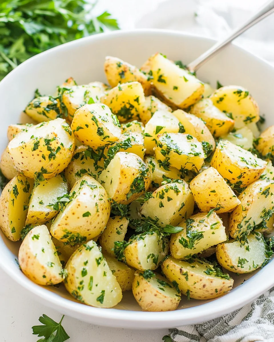 Simple Garlic-Infused Parsley Potatoes - additional image