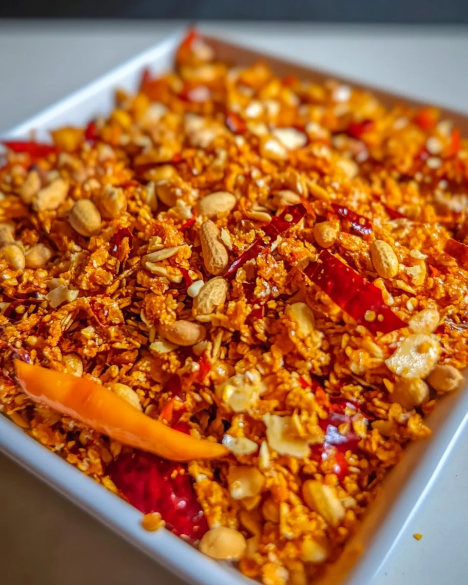 Homemade Peanut Chilli Crisp: A Deliciously Spicy Topping - additional image
