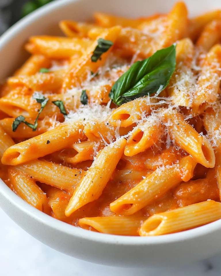 Simple Penne Alla Vodka Recipe