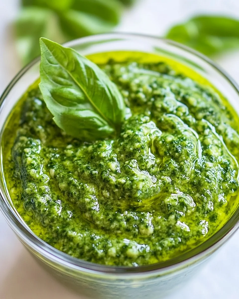 Simple Homemade Pesto Recipe - additional image